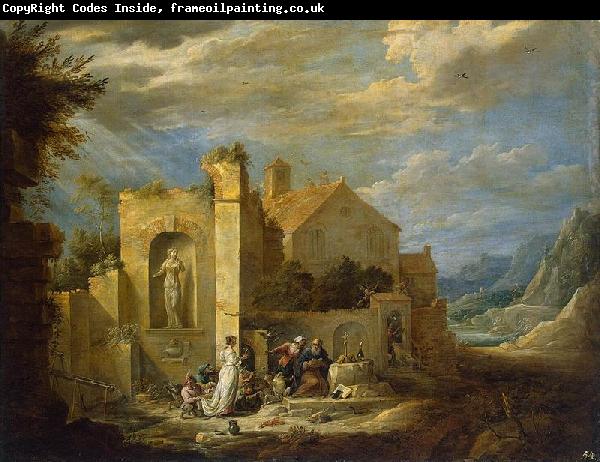 David Teniers the Younger Temptation of St Antony